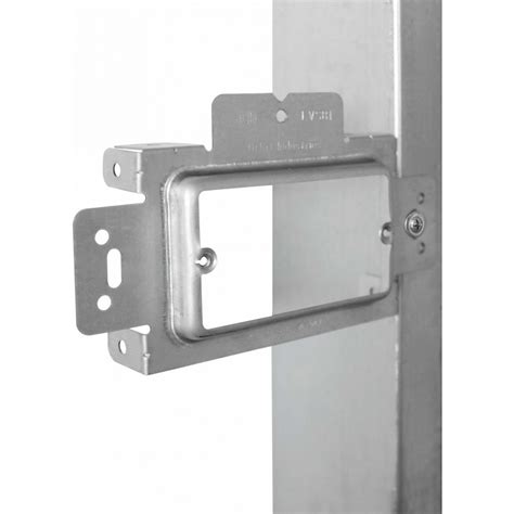 low voltage boxes for metal studs|screw on box brackets.